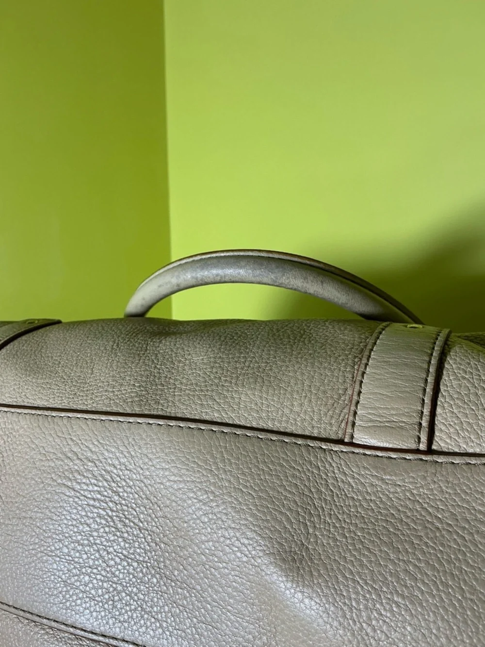 kate spade Cream Leather Shoulder Bag